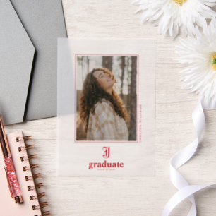 Invitations En Vélin Diplômé de l'Université d'État de Jacksonville