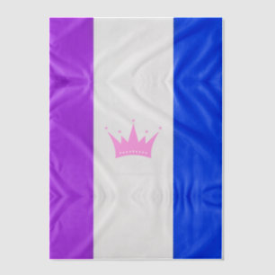 Invitations En Vélin Drapeau de fierté de la culture drag de SlipperyJo