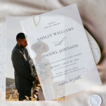 Mariage minimaliste classique