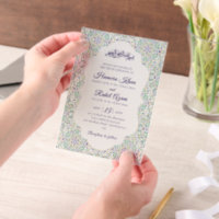 Motif géométrique turc pour mariage islamique