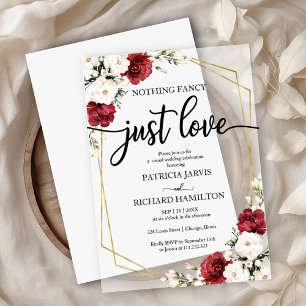 Invitations En Vélin Rien de fantaisiste, juste un mariage géométrique 