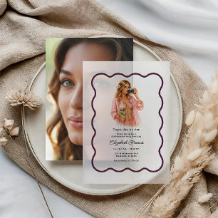 Invitations En Vélin Tropic Like It's Hot Chic Pool Party Enterrement d