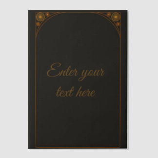 Invitations En Vélin Vellum Overlay