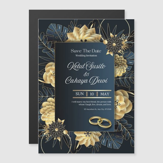 Invitations et annonces (Devant / Derrière)