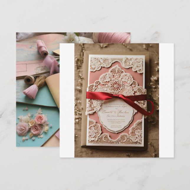 Invitations et annonces (Devant / Derrière)
