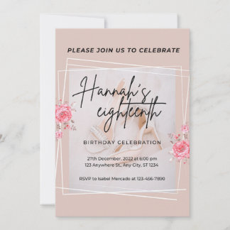 Invitations et annonces Carte Anniversaire
