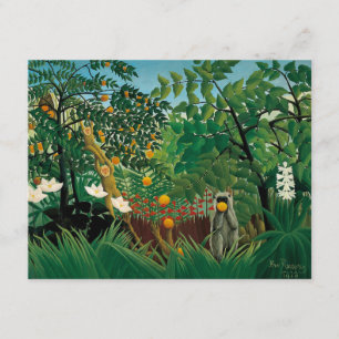 Invitations exotiques de paysage de Henri Rousseau
