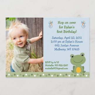 Invitations faites sur commande d'anniversaire de