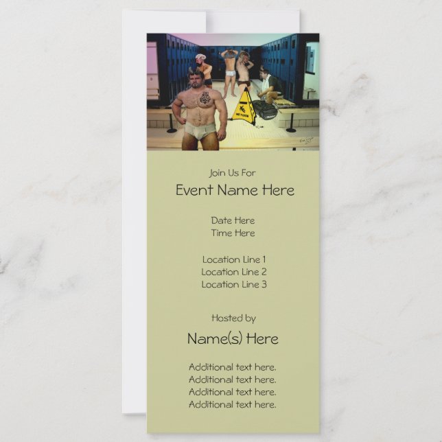 Invitations faites sur commande de partie de (Devant)