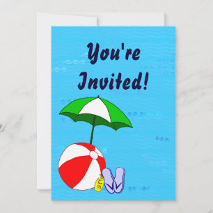Invitations faites sur commande de partie de thème