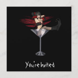 INVITATIONS FAITS SUR COMMANDE - verre féerique de