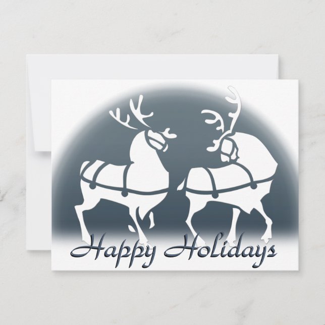 Invitations fêtes de Noël Cartes de fin de année p (Devant)