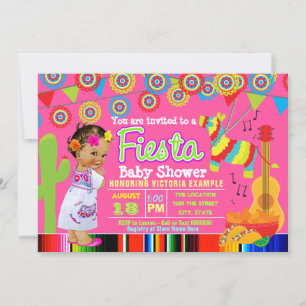 Invitations Fiesta Baby Shower