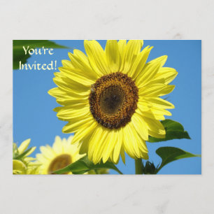 INVITATIONS Fleurs de soleil Vous êtes invité à la