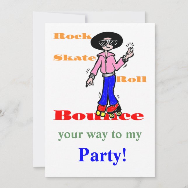 Invitations fraîches superbes de partie (Devant)