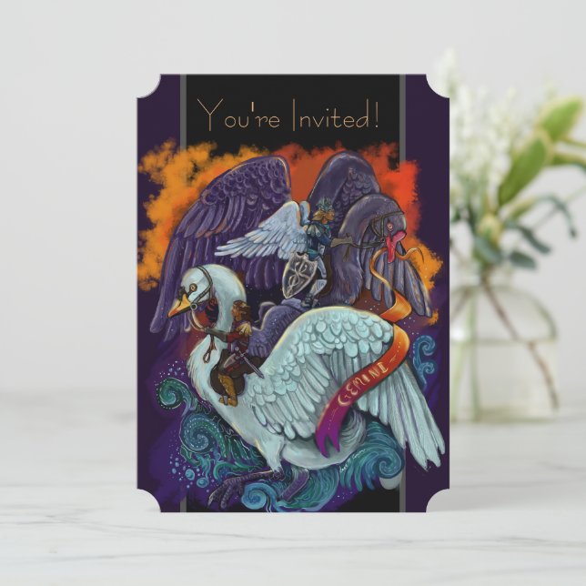 Invitations Gemini Zodiac (Debout devant)