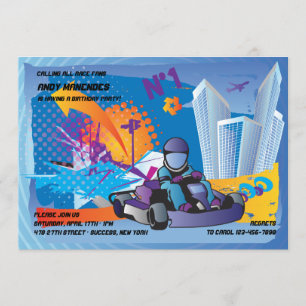 Invitations GoKart