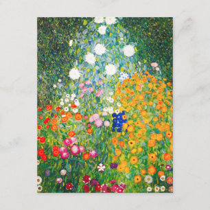 Invitations Gustav Klimt Flower Garden