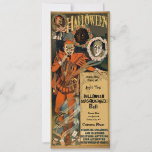 Invitations hantées de la fête d'Halloween
