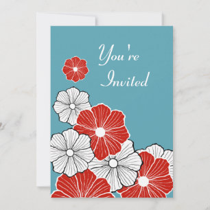 Invitations Hawaiian Retro