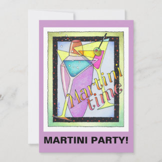 INVITATIONS - HEURE MARTINI