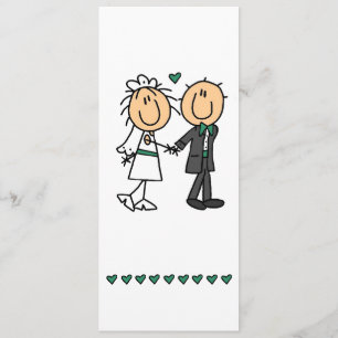 Invitations juste mariées
