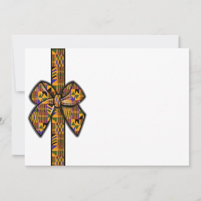 Invitations Kente (Devant)