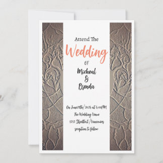 Invitations Mariages de sable