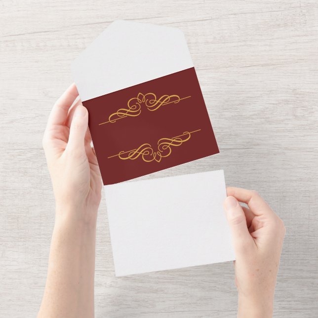 Invitations mariages et papeterie (Déchirure)
