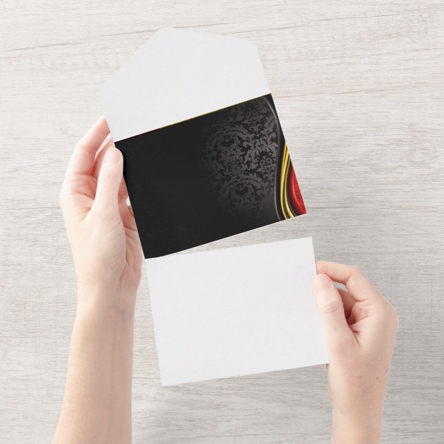 Invitations mariages et papeterie (Déchirure)