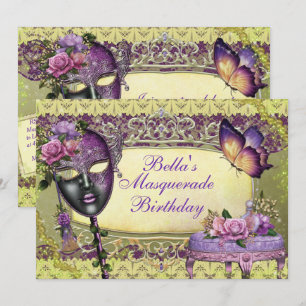 Invitations Masquerade Party