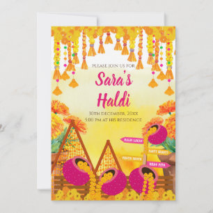 Invitations Mayoun et invitations Haldi numérique