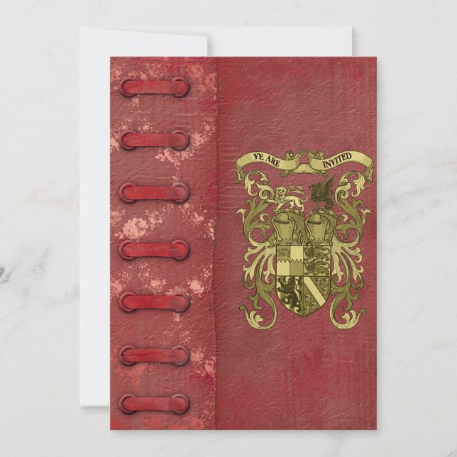 Invitations médiévales de mariage de couverture de (Devant)
