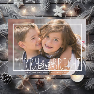 Invitations modernes de Joyeux et de Vacances