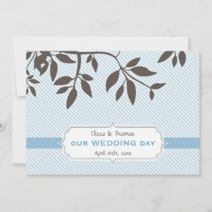 INVITATIONS MODERNES DE MARIAGE :: fin 5L