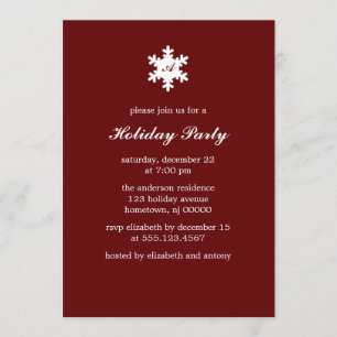 Invitations monocouloirs monocouches