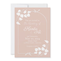 Invitations Naturelles Chic Wedding