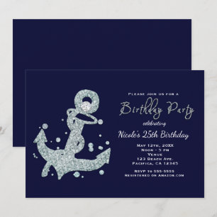 Invitations nautiques de FÊTE D'ANNIVERSAIRE