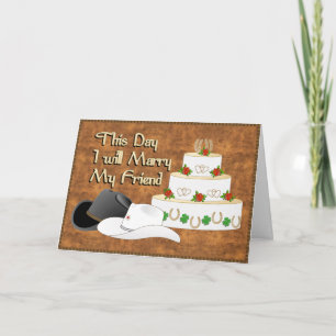 Invitations occidentales de mariage