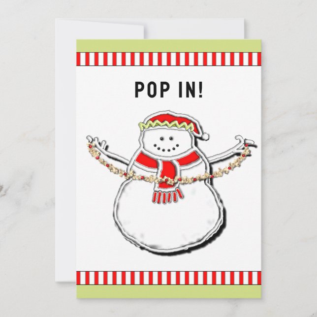 Invitations Open House (Devant)