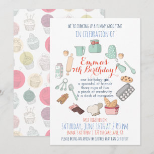 Invitations orientées de cuisson de partie