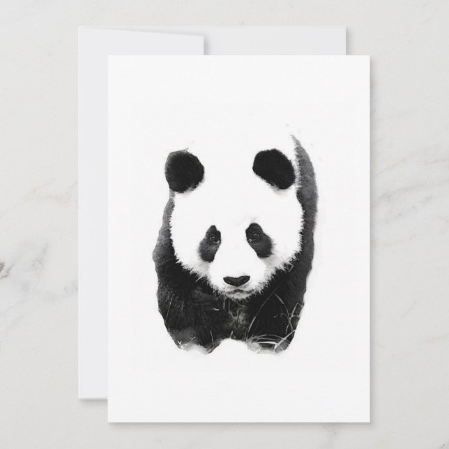 Invitations Panda (Devant)