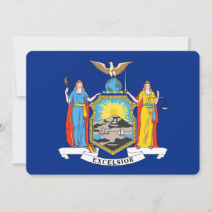 Invitations patriotiques avec Drapeau de New York