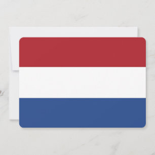Invitations patriotiques avec Pays-Bas Flag