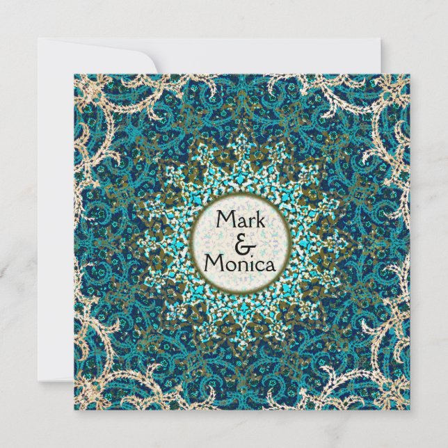 Invitations persanes de motif (Devant)