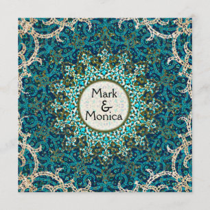 Invitations persanes de motif