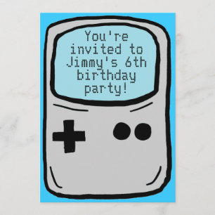 invitations personnalisables de la fête d'annivers