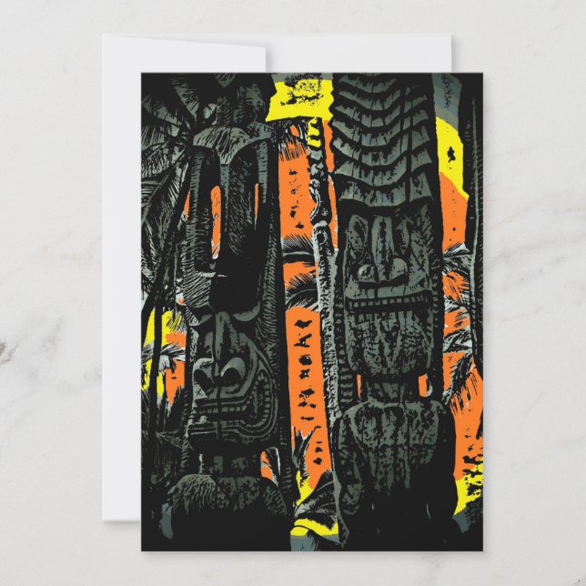 Invitations personnalisables de lever de soleil de (Devant)