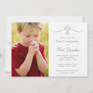 Invitations Photo First Communion