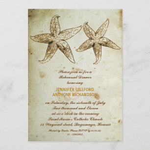 INVITATIONS POUR DÎNER À LA RÉPÉTITION DE LA PLAGE